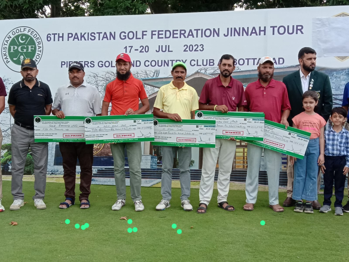 Jafal Hussain secures victory in 6th PFF Jinnah Development Tour Golf Match
