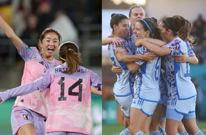 Japan and Spain advance to the quarterfinals of the Women's World Cup with impressive performances