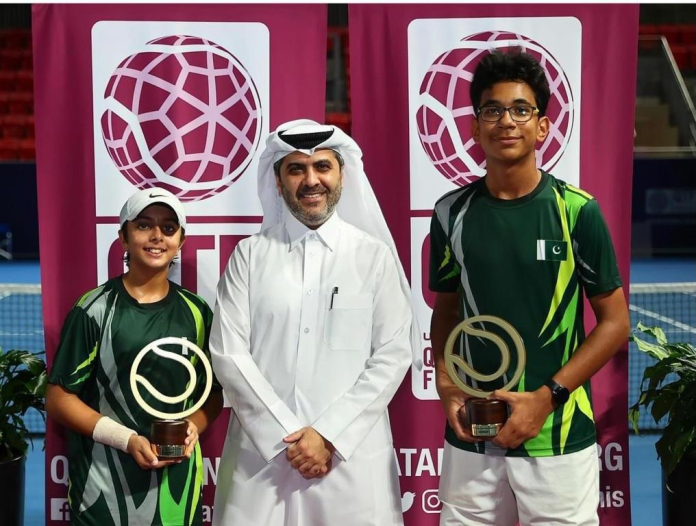 Pakistan’s Abubakar, Zohaib grab titles in 1st Qatar Asian Junior 14&U