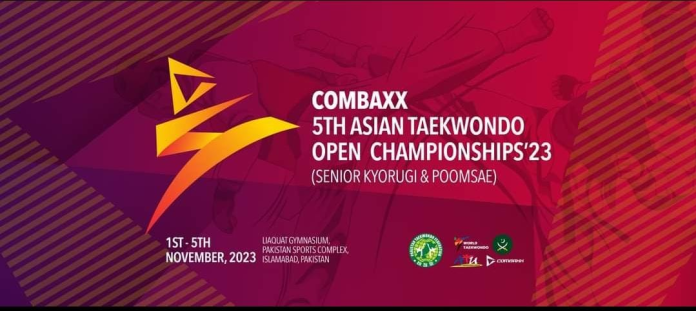 5th COMBAXX Asian Open Taekwondo Championship from Nov.1
