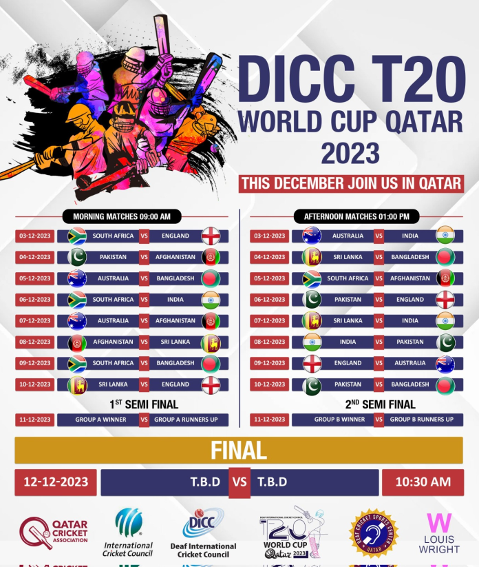 DICC T20 World Cup 2023 in Dec in Qatar, says CEO DICC Zahir Babar
