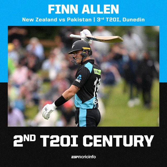 Finn Allen’s Sensational Century Secures T20I Series Victory for New Zealand