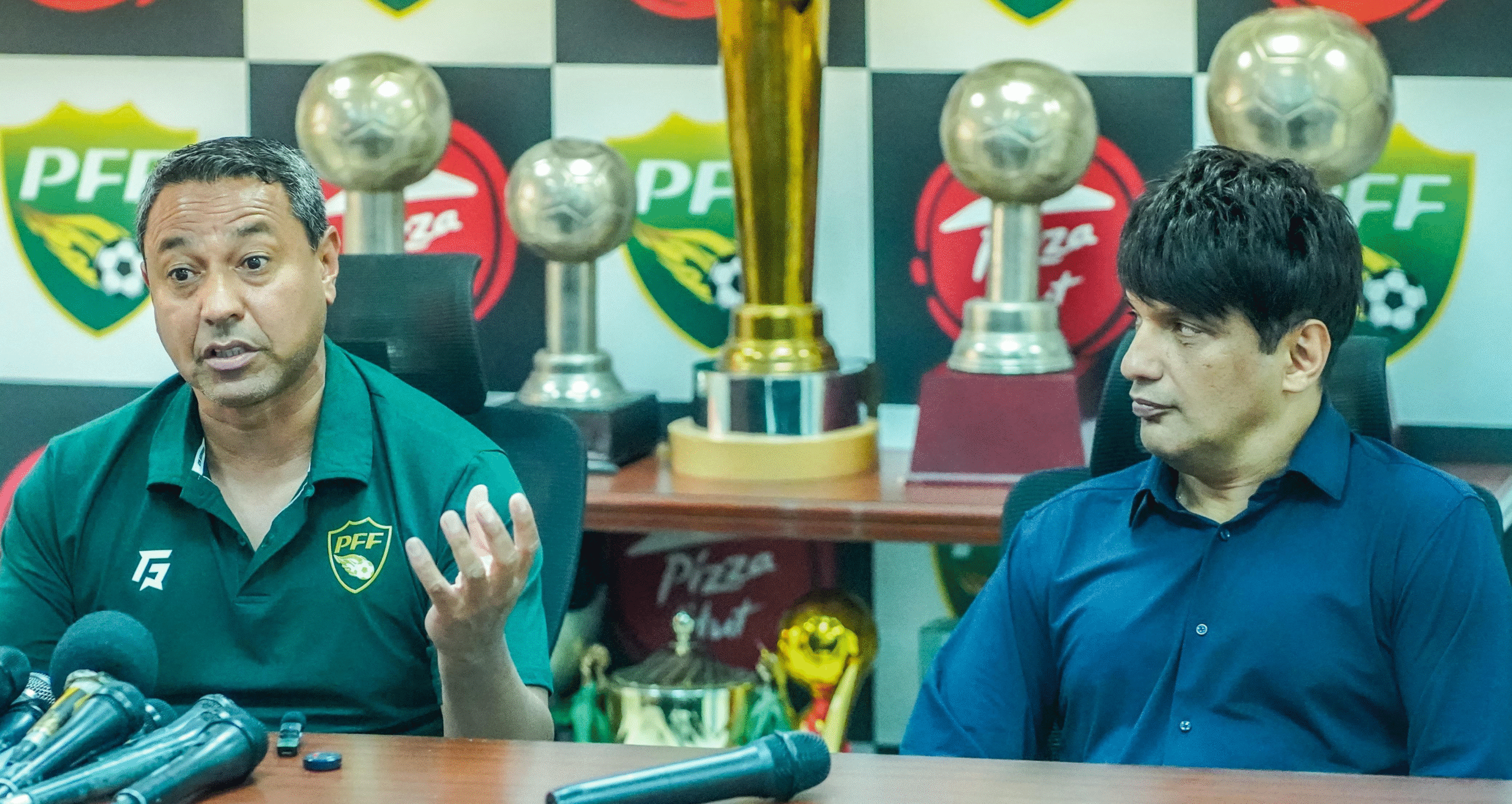 Coach Nolberto Solano vows to harness talent and build future of Pakistan football