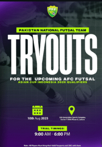PFF to hold first ever-national futsal team tryouts ahead of AFC Futsal Asian Cup Qualifiers