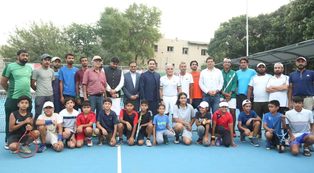 Punjab Sports Minister inaugurates 9th Sheheryar Malik Memorial Pakistan Open Tennis