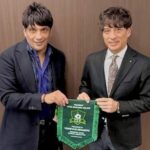 PFF President Mohsen Gilani pursues strategic partnership with Japan FA