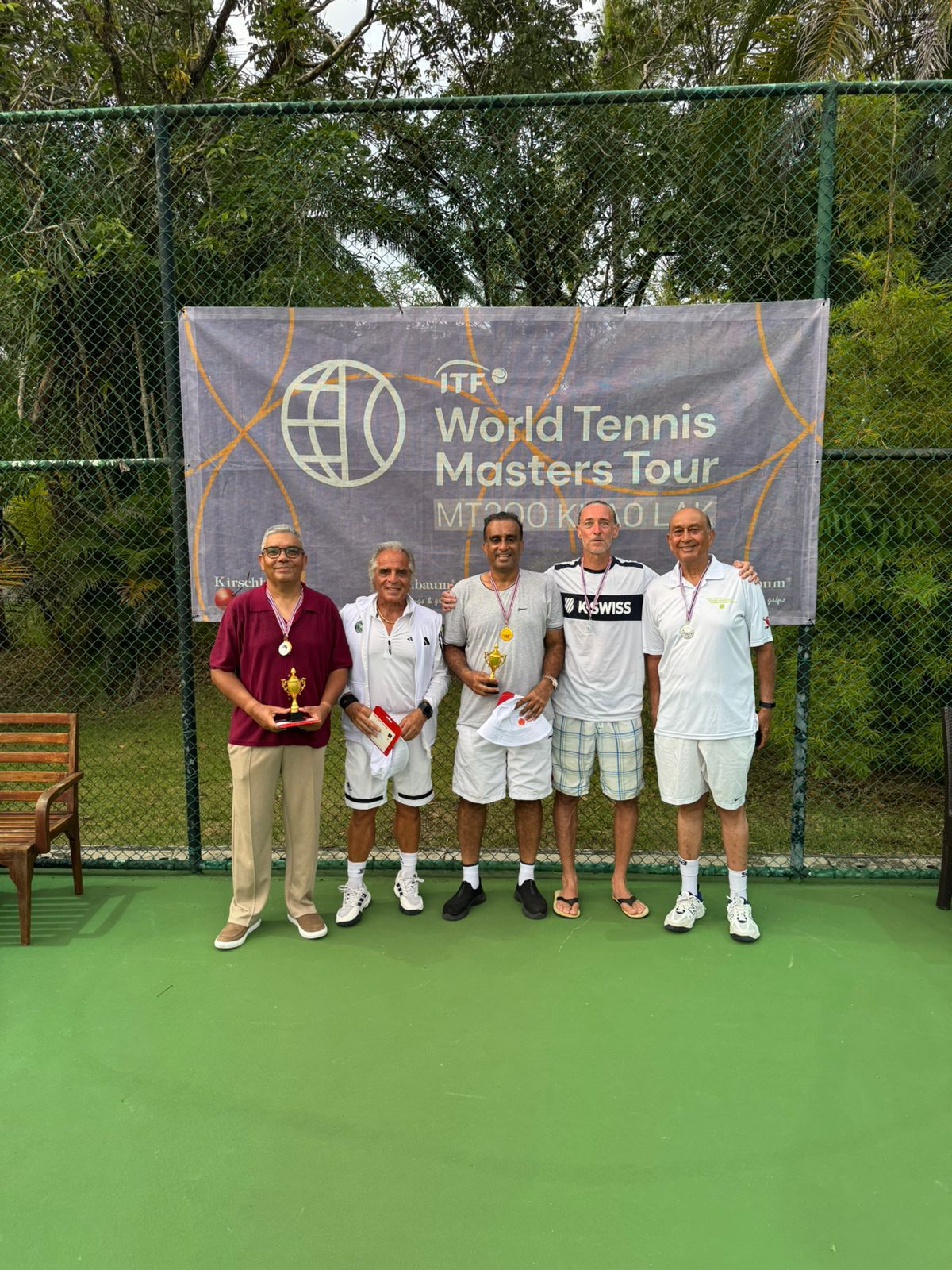 Pakistan’s senior tennis players excel at ITF Masters MT200 in Khao Lak