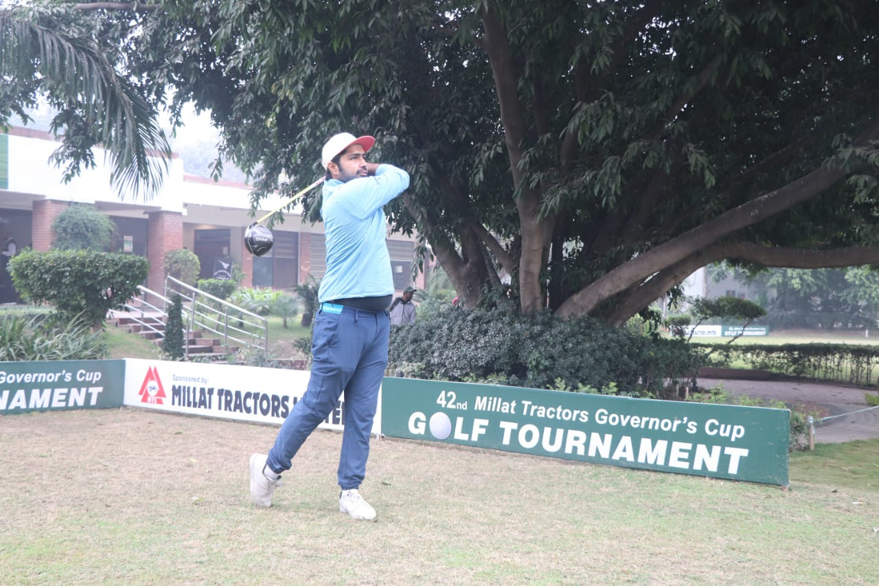 Farid Maneka maintains command as Governors Cup Golf Championship heats up