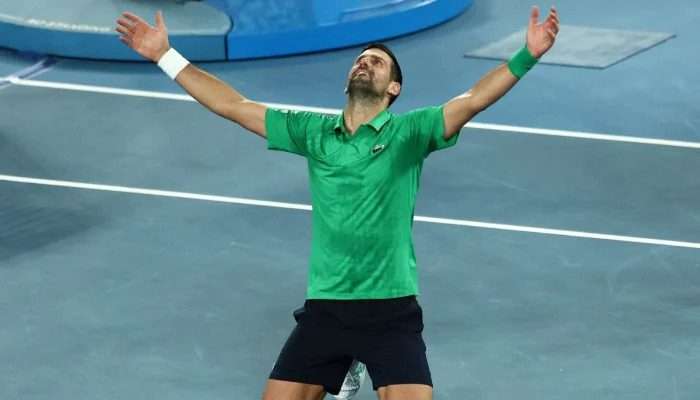 Djokovic stuns Jannik Sinner to set up Australian Open final against Alcaraz