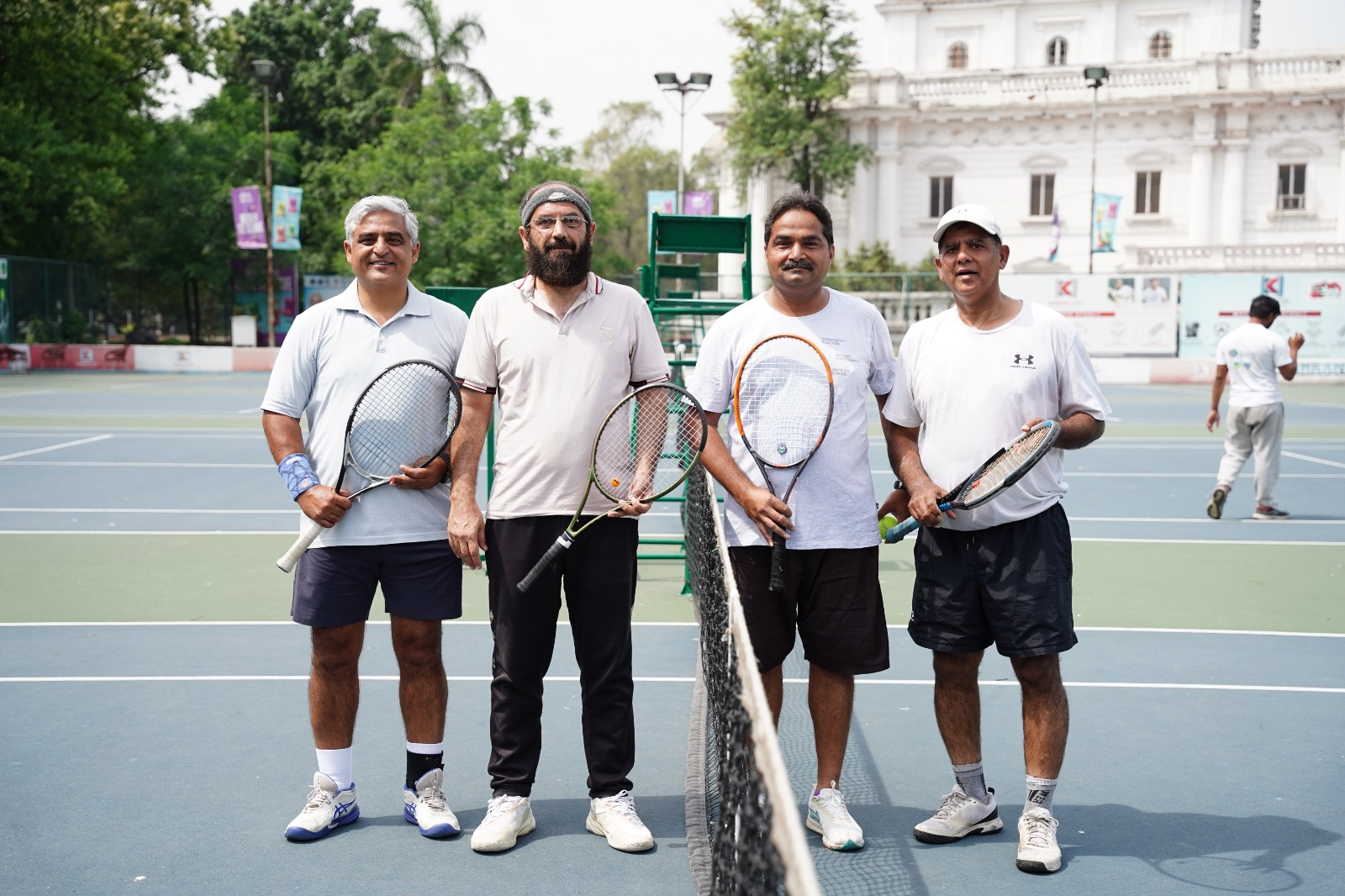 Khawaja Khurram/Asad Nawaz clinch 70+ doubles title in style