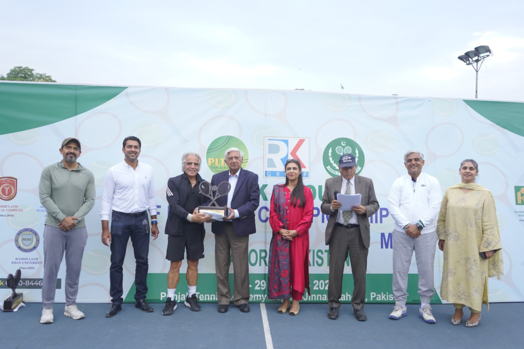Rashid Malik wins 60+ title at RLK Group ITF Masters Championship