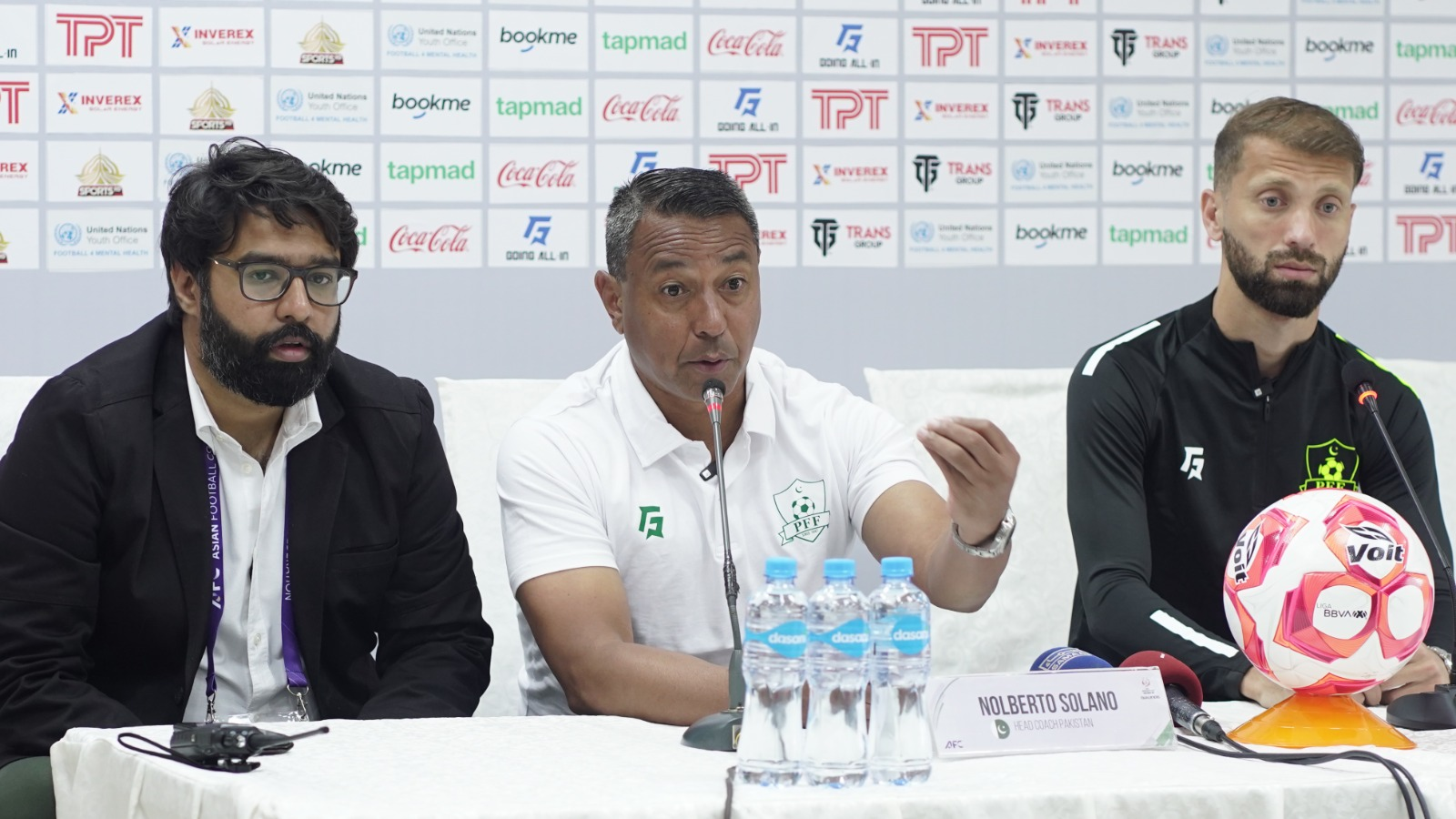 We are building for future: Head coach Solano confident ahead of Pak-Myanmar football clash