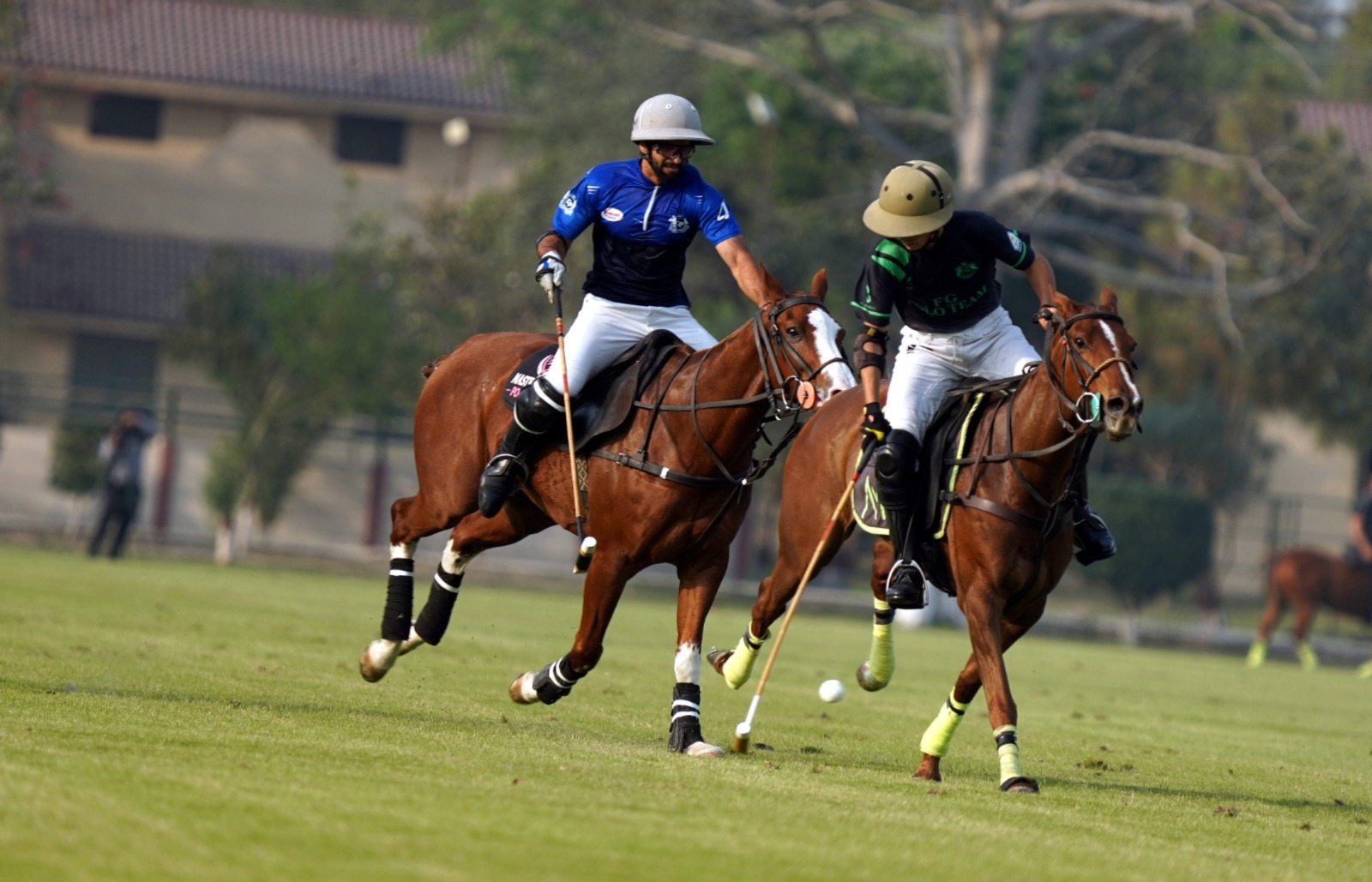 Mekayial, Laplacette shine as FG outclass DP/MP 13-5 in 5th President of Pakistan Polo Cup