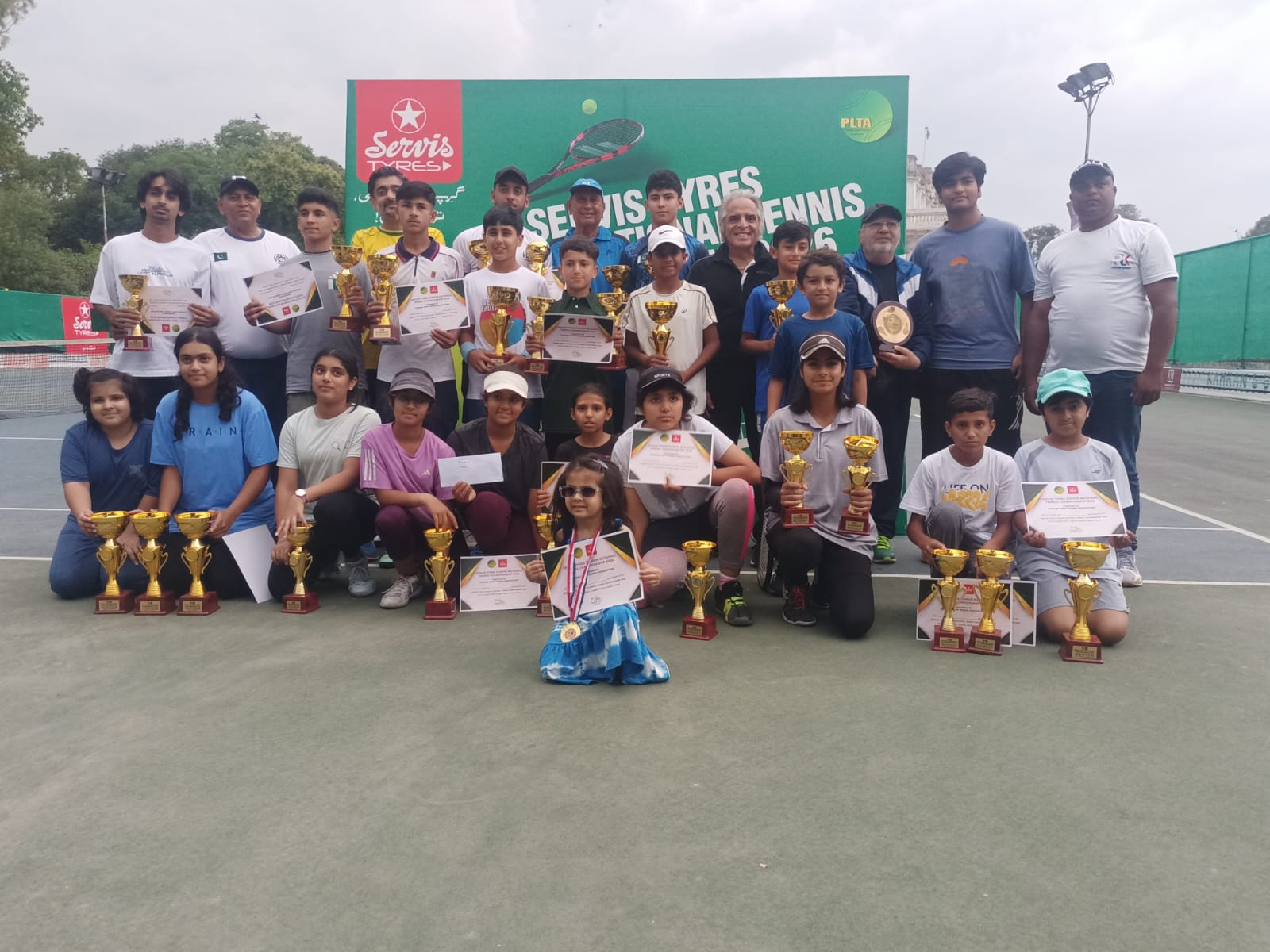 Two titles each for Ahtesham, Hajra at Servis Tyres Junior National Tennis Championship