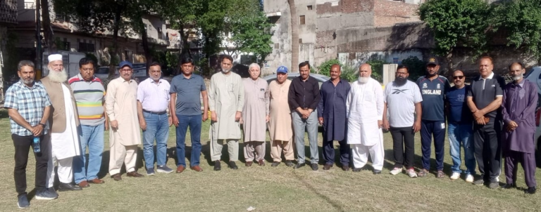 LRCA Elections: Khawaja Nadeem group stages massive power show in Shalimar Zone