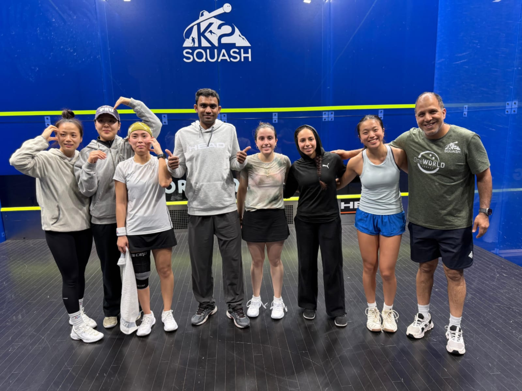 International stars dominate opening day of K2 Squash Women’s 6K event