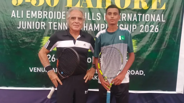 Muaz stuns Chinese opponent as ITF J-30 Junior Tennis returns to Lahore after 25 years