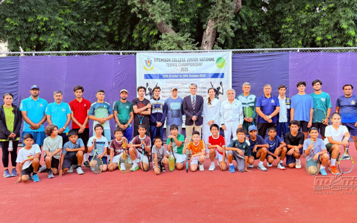 Abubakar, Amir, Ibrahim shine in Aitchison College Junior National Tennis Championship