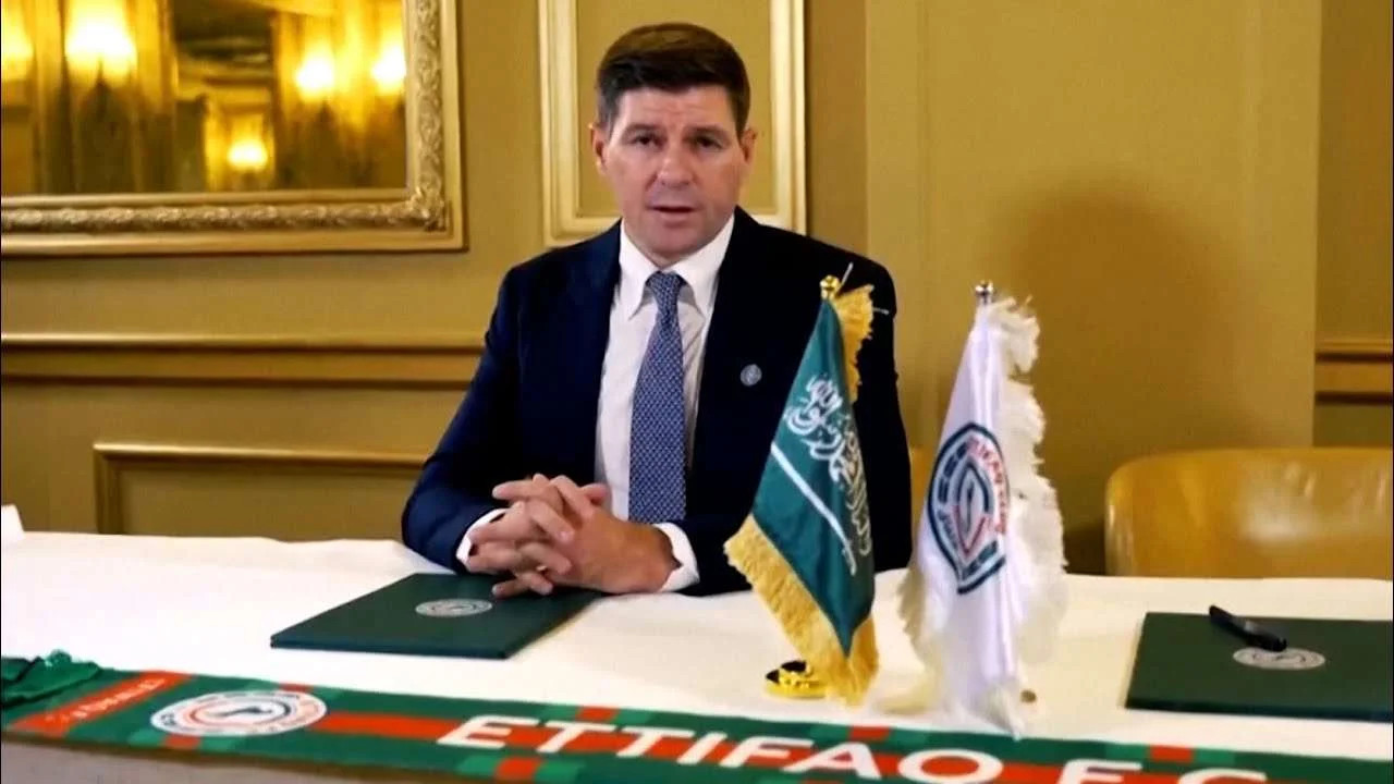 Gerrard takes charge of Al Ettifaq