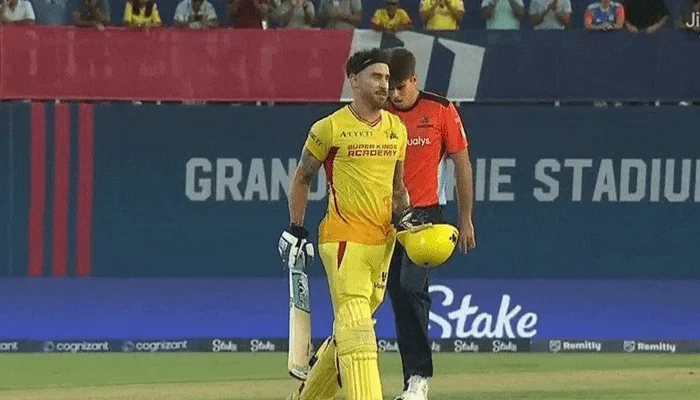 Faf Du Plessis hits record century but Texas Super Kings