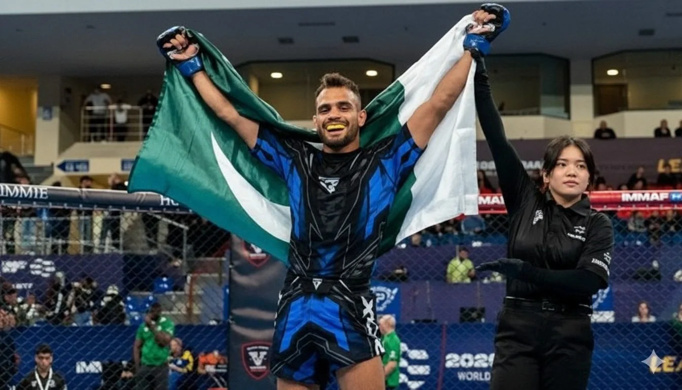 Self-funded and unstoppable: Pakistan’s MMA team stuns the world at IMMAF 2025*