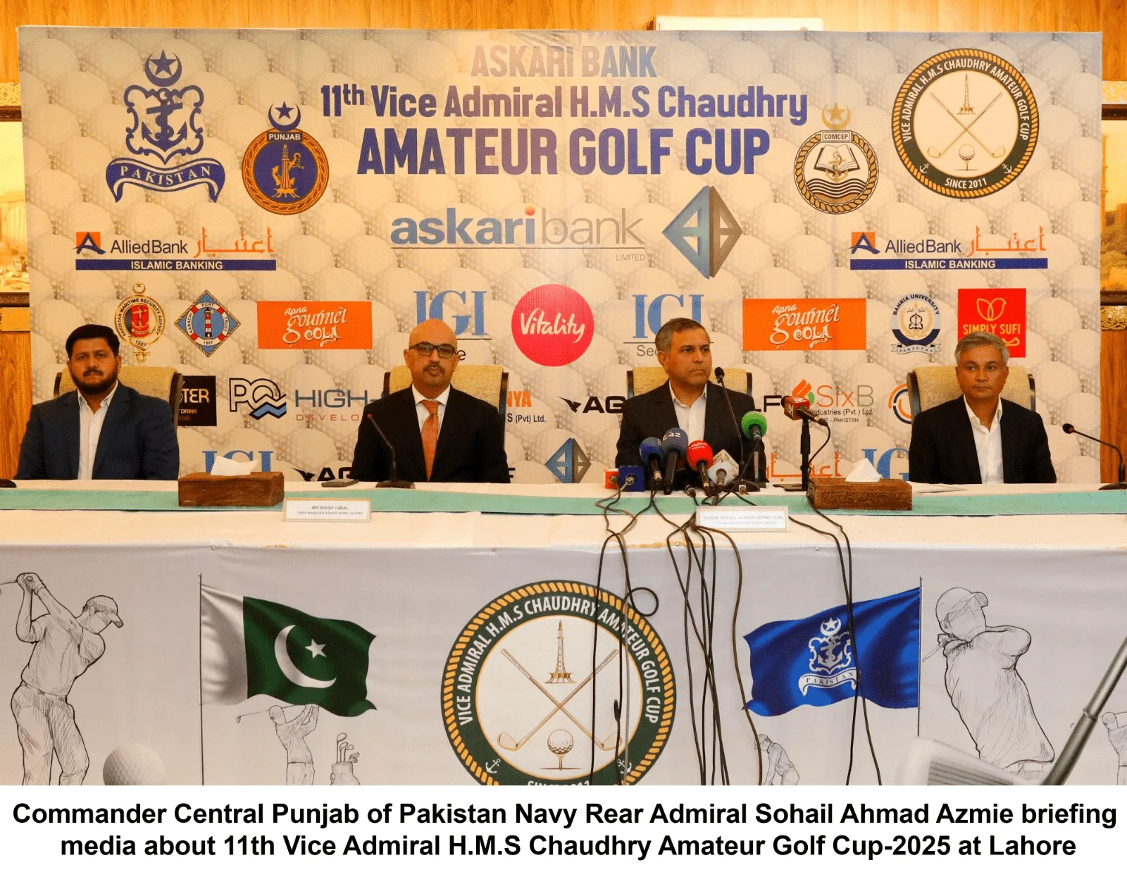 11th VICE ADMIRAL H. M. S. CHAUDHRY AMATEUR GOLF CUP 2025